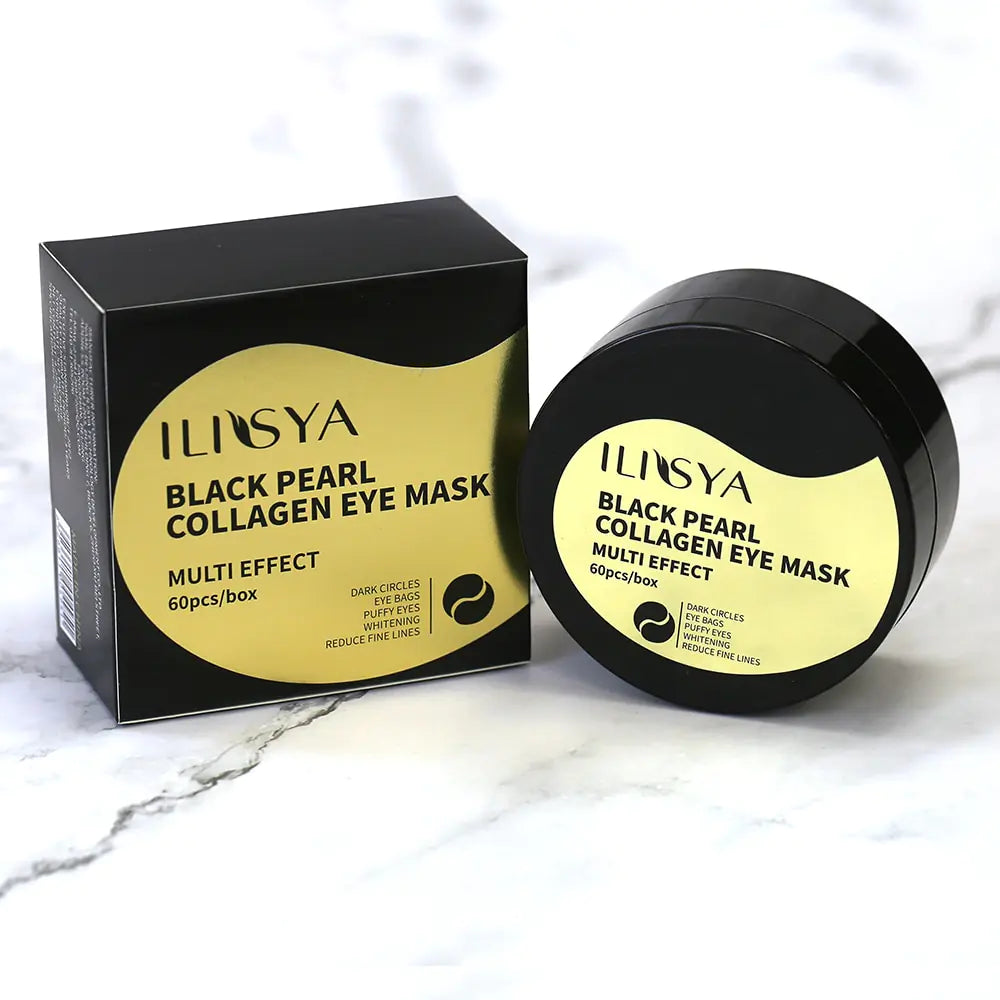 Ilisya 24K Gold Collagen Eye Mask | Hydrating Eye Patches for Dark Circles