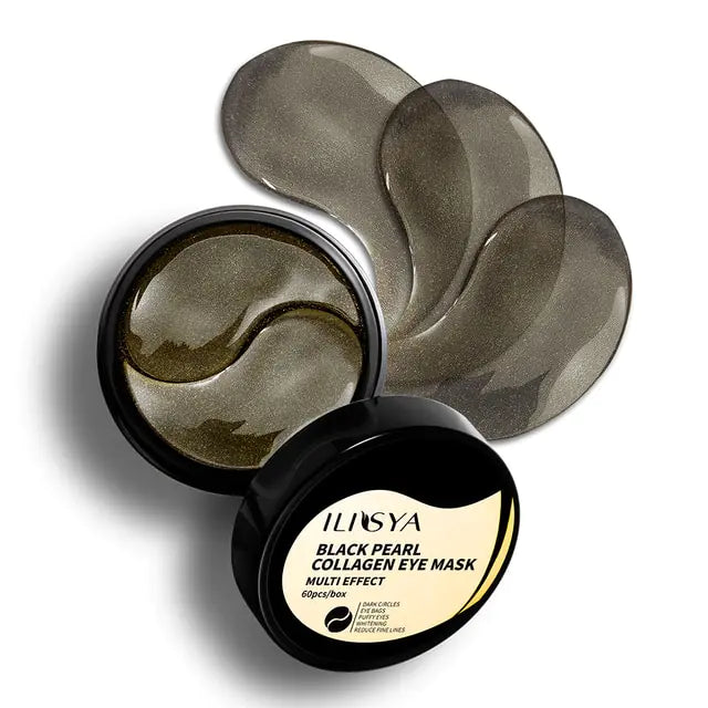 Ilisya 24K Gold Collagen Eye Mask | Hydrating Eye Patches for Dark Circles